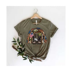 army rainbow shirt, amerika soldier trail shirt, american shirts, 4. juli, patriotisches shirt, patriotische familie shi