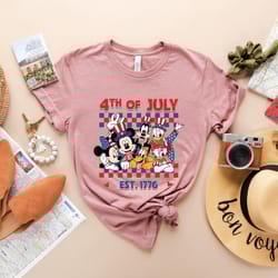 disney mickey and minnie fourth of july shirt, 4th of july mickey shirt, disney 4th of july shirt, fourth of july disney