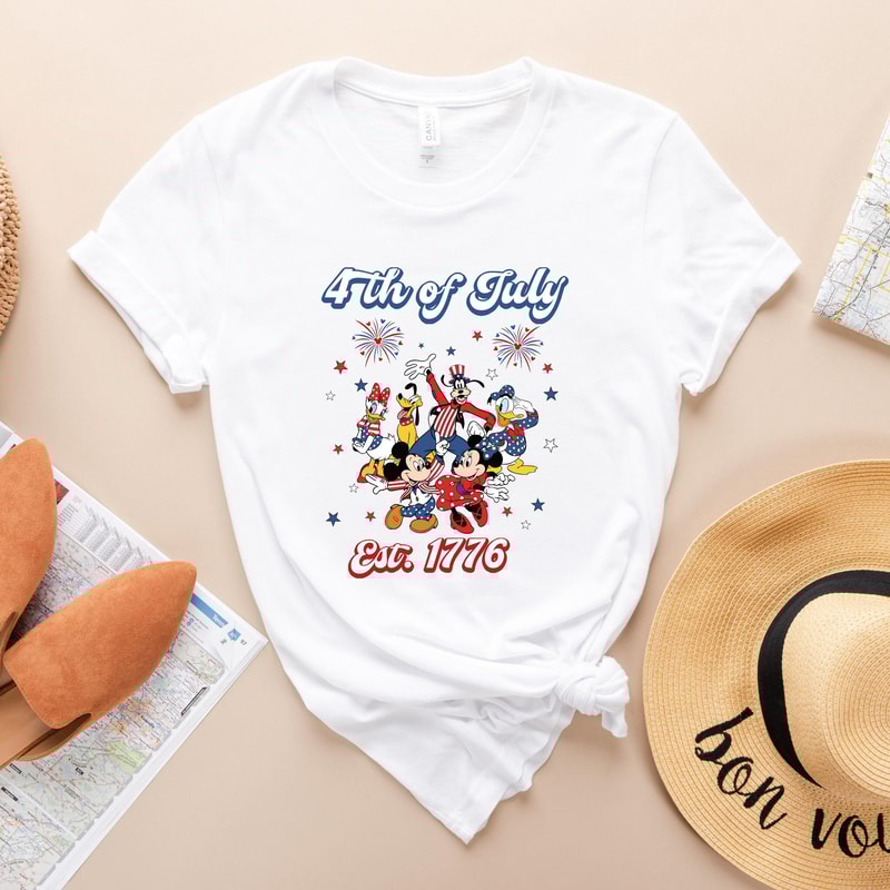 Disney Mickey and Minnie Fourth Of July Shirt,4th of July Mickey Shirt, Disney 4th Of July Shirt,Fourth of July Disney Shirts,Disney T-shirt.jpg