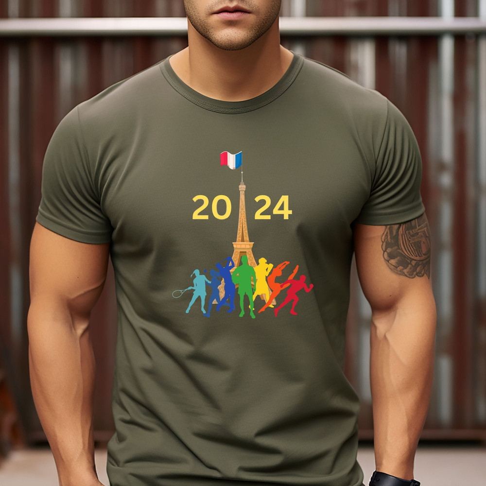 2024 Summer Games Paris France Shirt, Paris Summer Games Souvenir T-Shirt, Travel To France For 2024 Summer Games.jpg