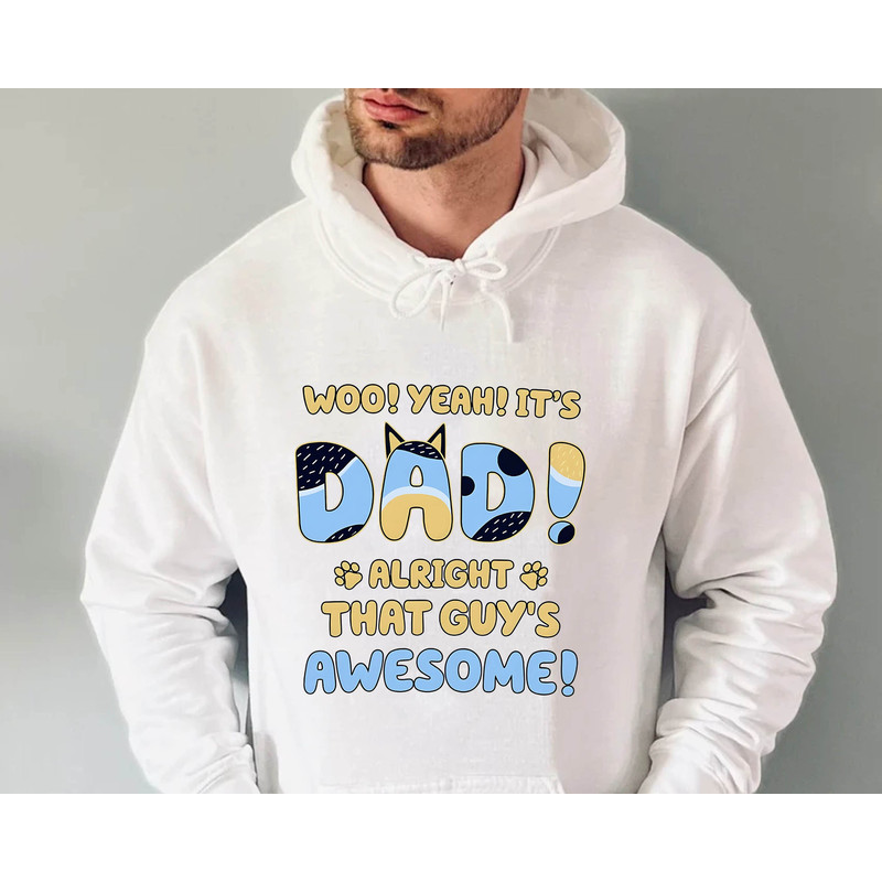 Bluey Awesome Dad Shirt, Bluey Family Matching Shirt, Bluey Fathers Day 2024 Shirt.jpg