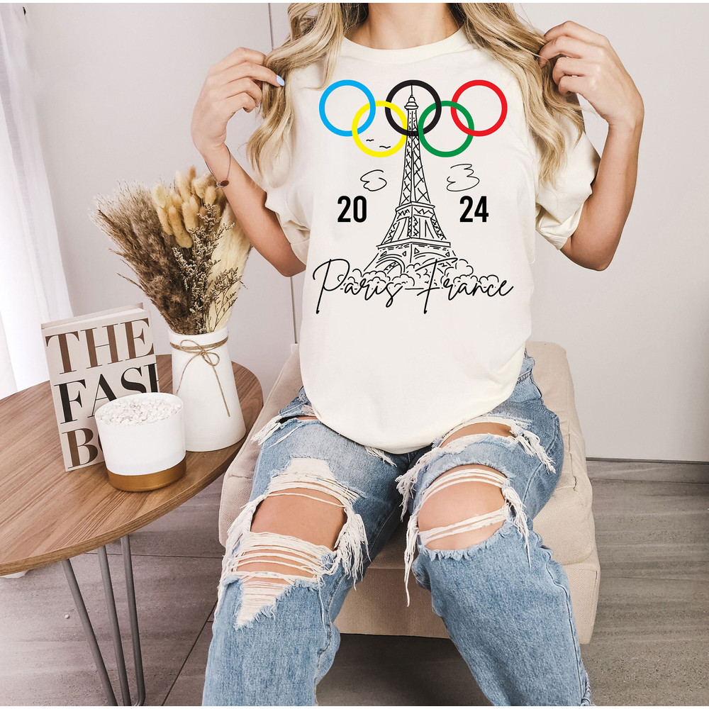 Paris 2024 Olympic Games Shirt, Team Usa Olympics Shirt, 2024 Summer Games Paris France Tshirt, Eiffel Tower Tee.jpg