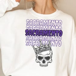 sacramento basketball team throwback nba crewneck, kings oversized sweatshirt, perfect gift