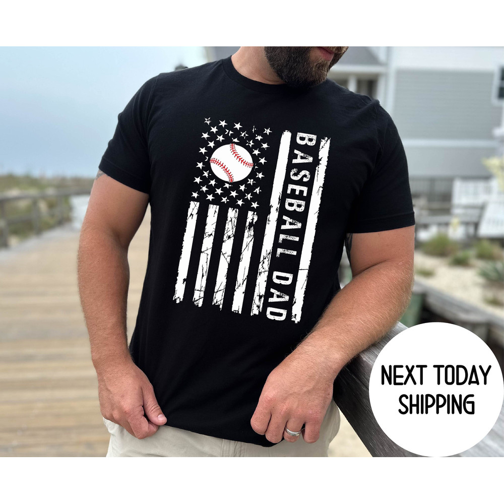 Baseball Dad Shirt, Fathers Day gift for Baseball Lovers Dad, Father Gift, Baseball Lover Shirt, Dad Birthday Gift.jpg