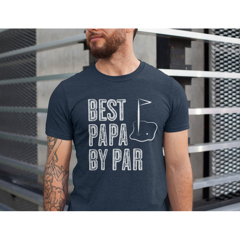 Best Papa By Par Shirt, Golf Player Papa Golf Gift Tshirt, Golfing Papa Tee Shirt.jpg