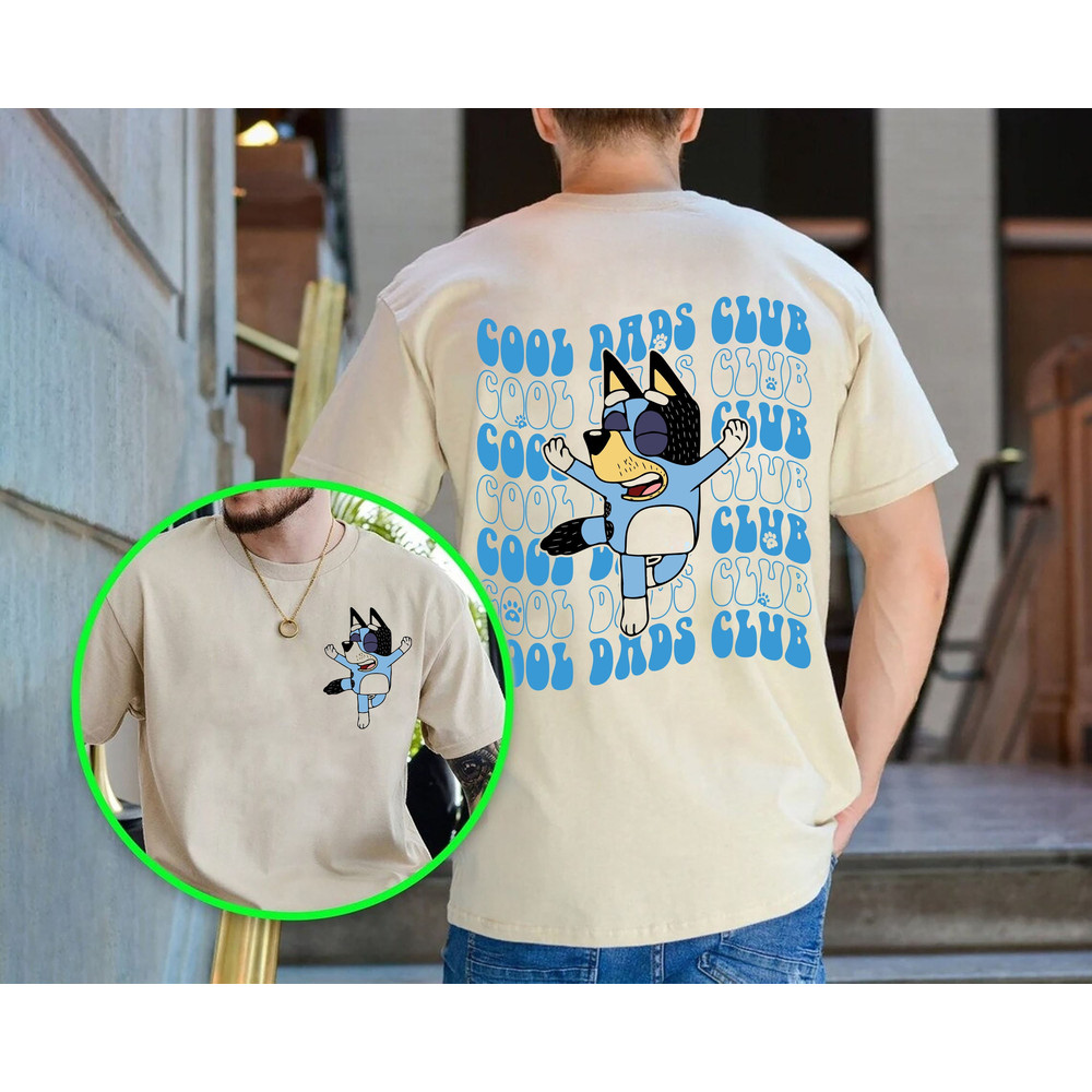 Bluey Rad Mom Shirt, Bluey Family Shirt, Retro Chilli Heeler Shirt, Gift for Mom, Mum Bluey Birthday Party Shirts.jpg