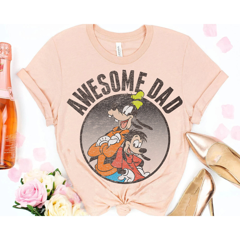 Disney Goofy & Max Awesome Dad, Fathers Day Gift For Dad T-shirt, Unisex T-Shirt For Men, Women Hoodie Sweatshirt.jpg