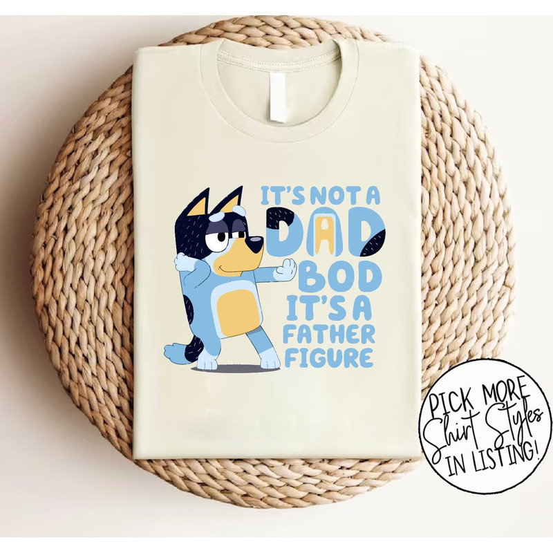 Rad Dad Bluey Shirt, Bluey Cool Dad Club Shirt, Bandit Cool Dad Club T-shirt, Bluey Bandit Shirt, Dad Birthday Gift.jpg