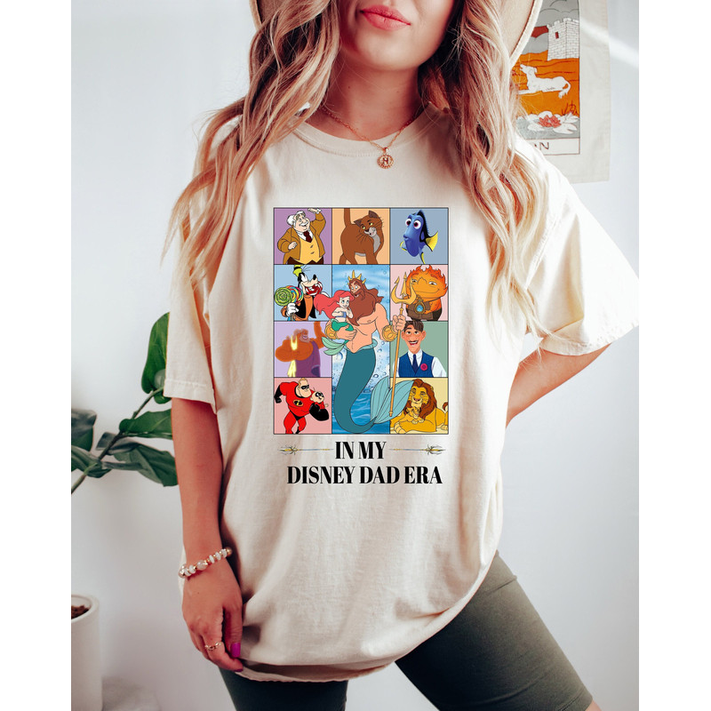 Retro Comfort In My Disney Dad Era Shirt, Disney Dad T-Shirt, Happy Fathers Day Shirt, Dad Birthday Gift, Dad Shirt.jpg