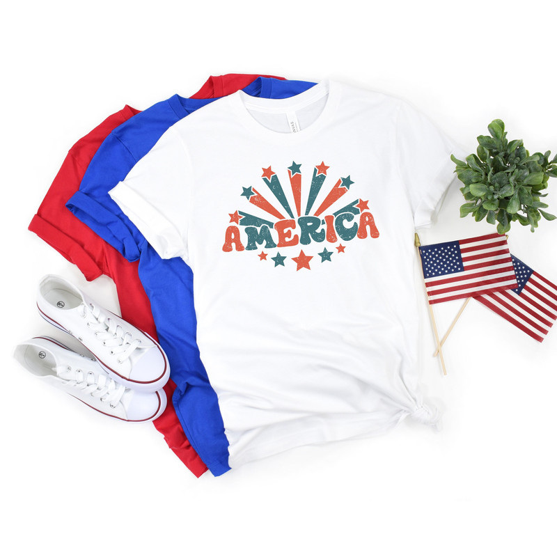 America Shirt, 4th of July Shirt, Independence Day Shirt, Memorial Shirt, Patriotic USA Gift, Gift for 4th of July Crew, America Patriotic.jpg