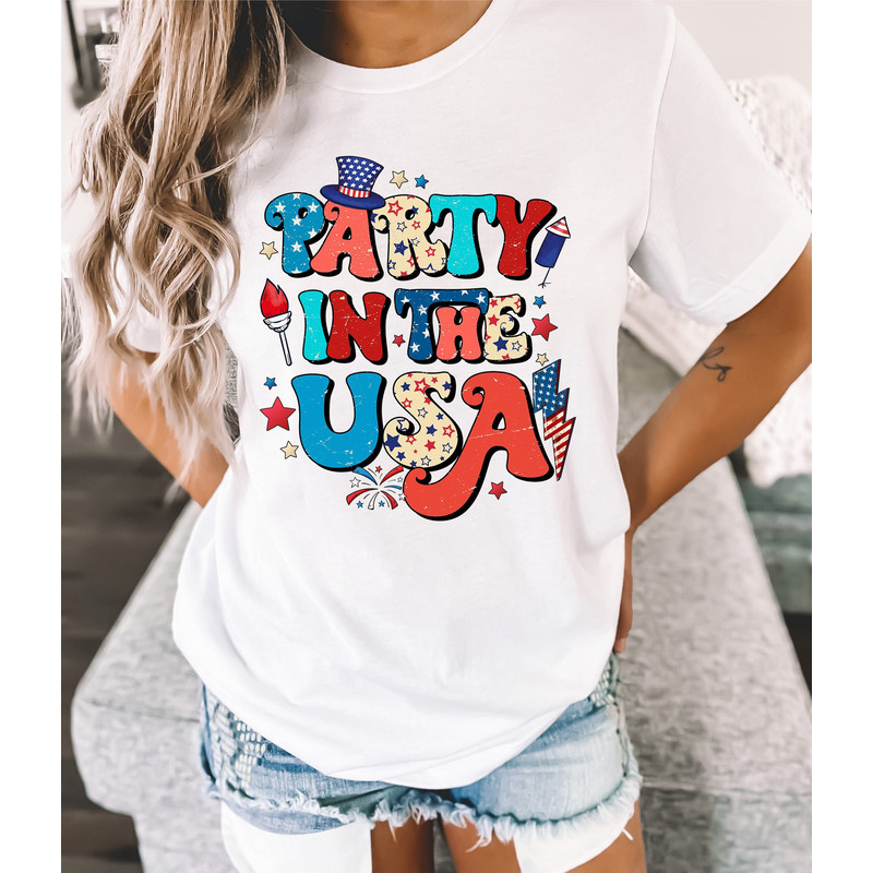 4 of July Party in the USA Shirt,Party In The USA Shirt,4th of July Shirt,Independence Day Shirt,USA Patriotic Tee,4th of July Party Shirt 1.jpg