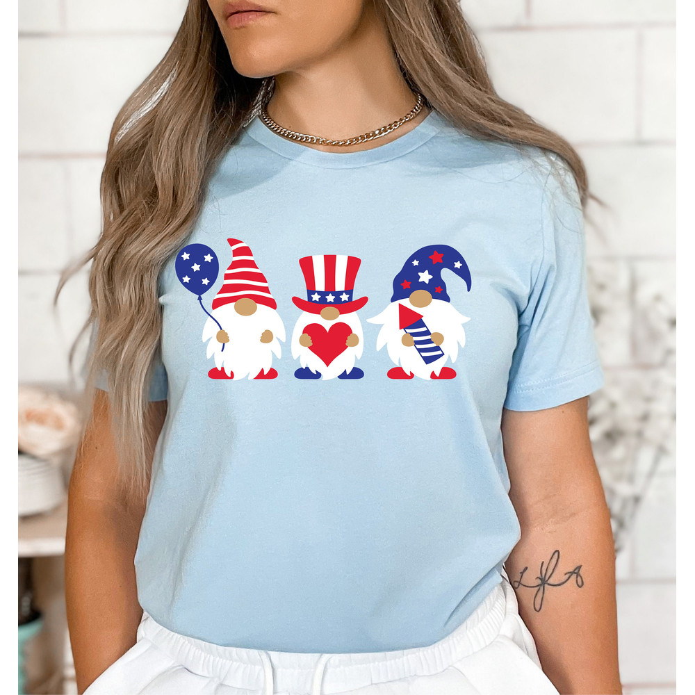 4th of July Gnomes Shirt, 4th of July Gift, Independence Day Gift, 4th of July Shirt, Gnome Shirt, Patriotic Shirt, Independence Day Shirt.jpg