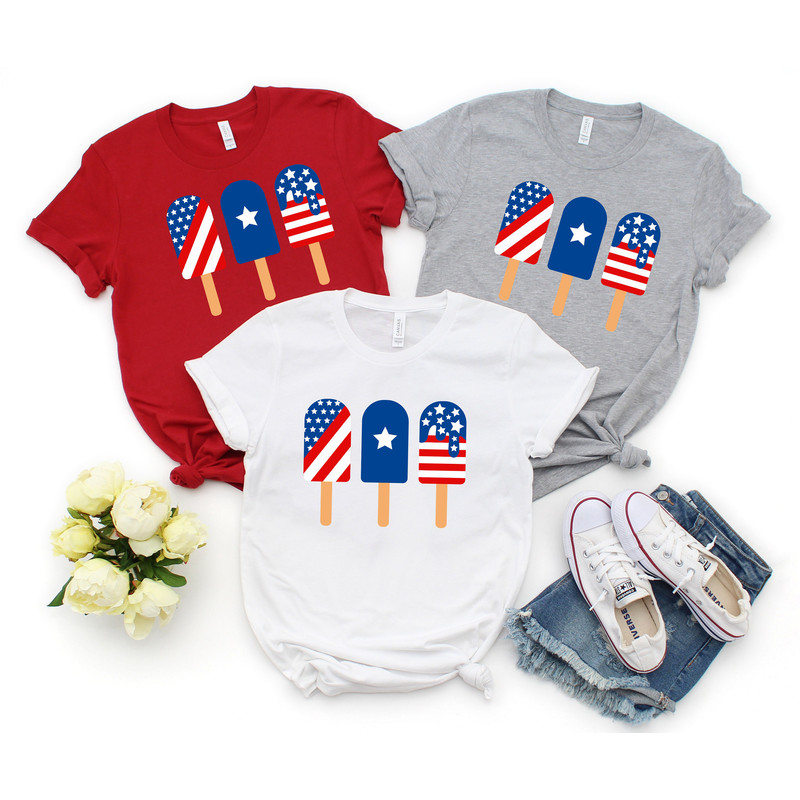 Patriotic 4th of July Popsicle's, 4th of July Popsicle's, 4th of July Shirt, Patriotic Shirts, Family Matching Shirts, America Shirt.jpg