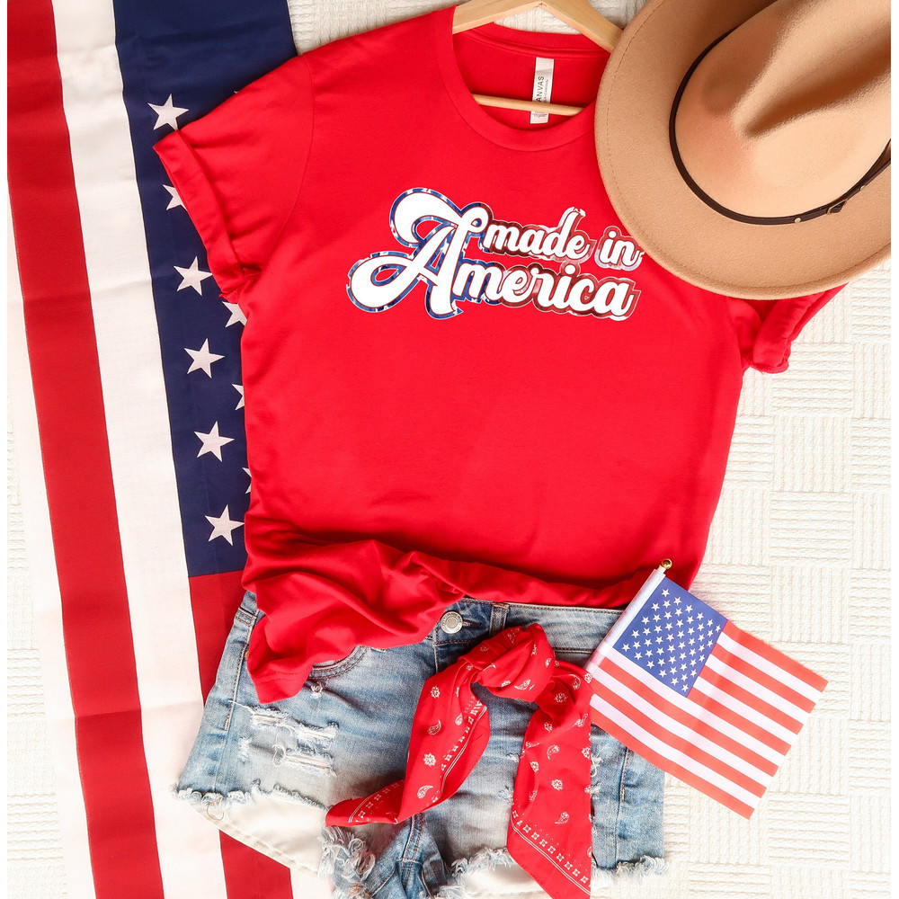 Made In America Shirt, America Shirt, USA Flag Shirt, Patriotic Shirt, American Shirt, 4th Of July Shirt, Independence Day Shirt.jpg