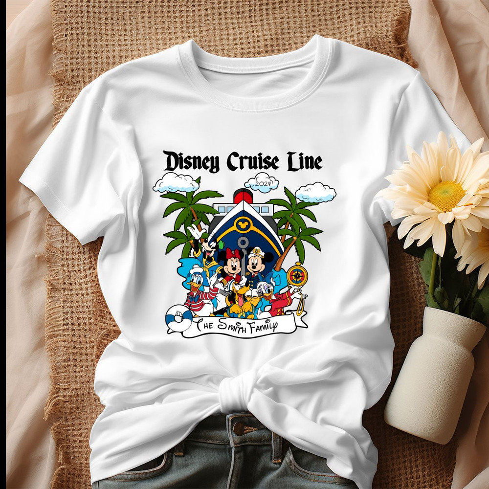 Personalize Disney Cruise Line Family Trip 2024 Shirt.jpg