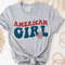 American Girl Shirt, Peace Out 4th of July Gift, All American Patriotic Shirt, Fourth of July Shirt for Women, Cute Patriotic Gift for Girl.jpg