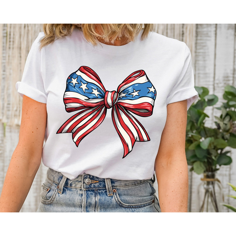 Coquette American Shirt,4th Of July T-shirt,USA Flag Shirt, USA Tshirt, Happy 4th July, Freedom Shirt, Fourth Of July Tee, Independence Day.jpg