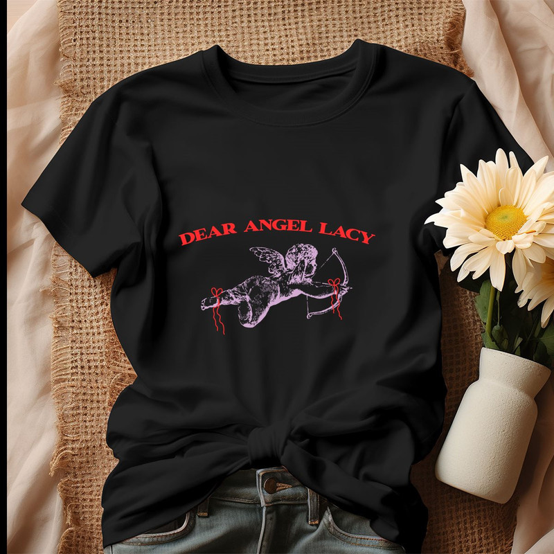 Retro Dear Angel Lacy Olivia Rodrigo Shirt, Tshirt.jpg