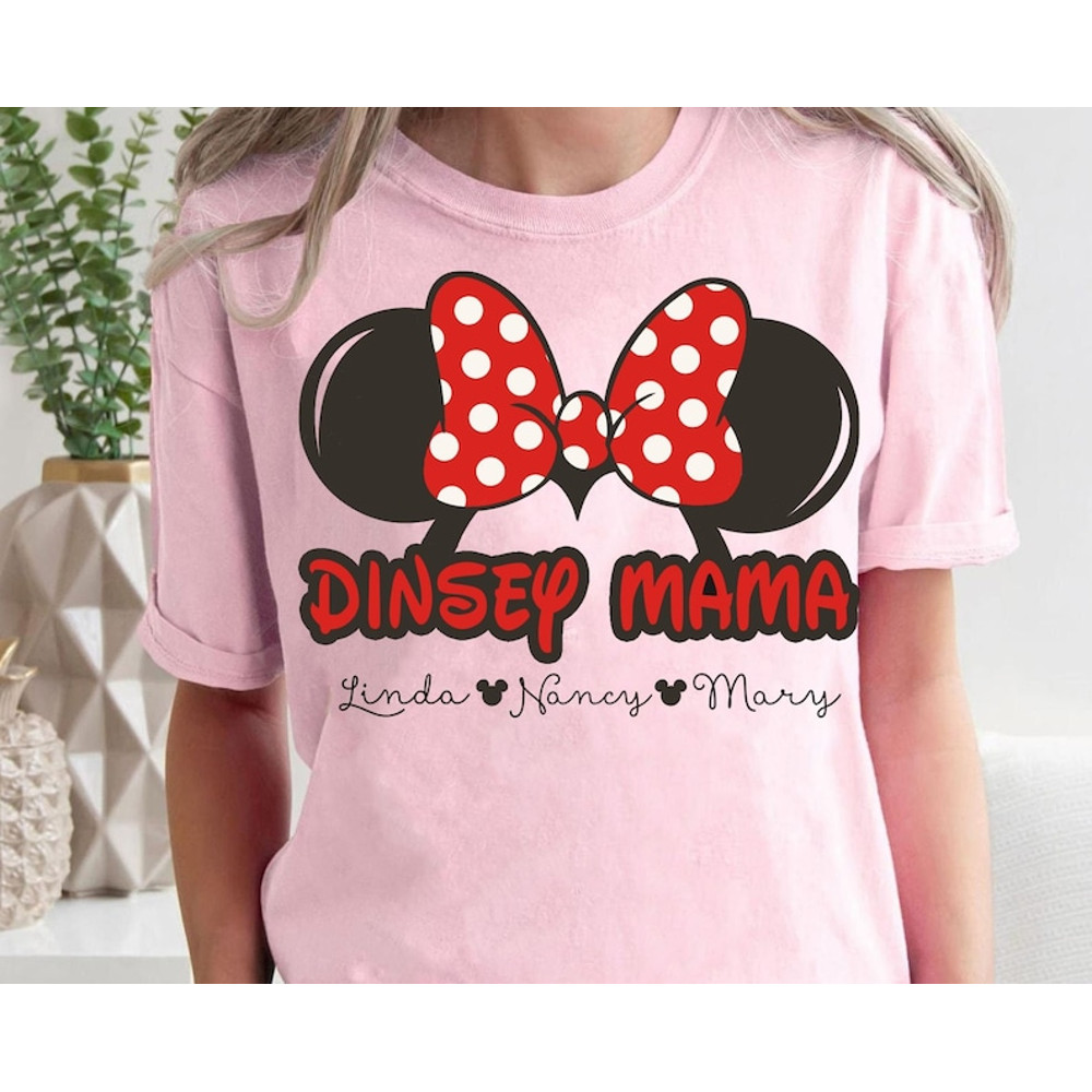 Custom Name Disney Grandma Minnie Mouse Ears Shirt Mama Minnie Ears T-Shirt Personalized Mother'S Day Tee Disneyla.jpg