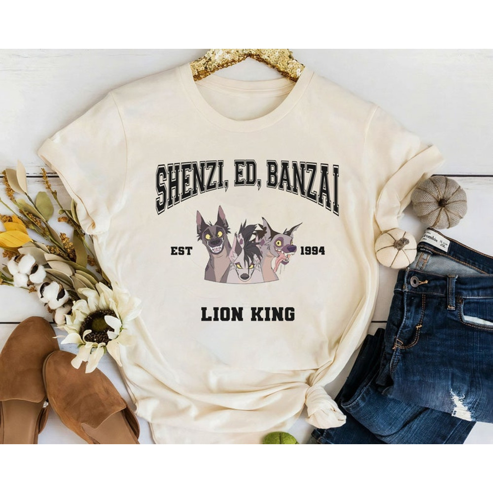 Disney Lion King All Characters Shirt, Mufasa Simba Timon T-shirt, Funny Lion King Matching Tee, Disneyland Trip Outfit.jpg