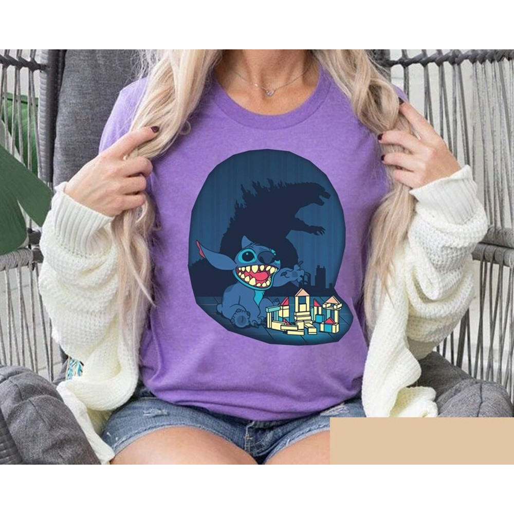 Funny Disney Stitch Custom Monster Shirt Cute Stitch Est 2002 T-Shirt Wdw Magic Kingdom Tee Disneyland WDW Trip Fa.jpg