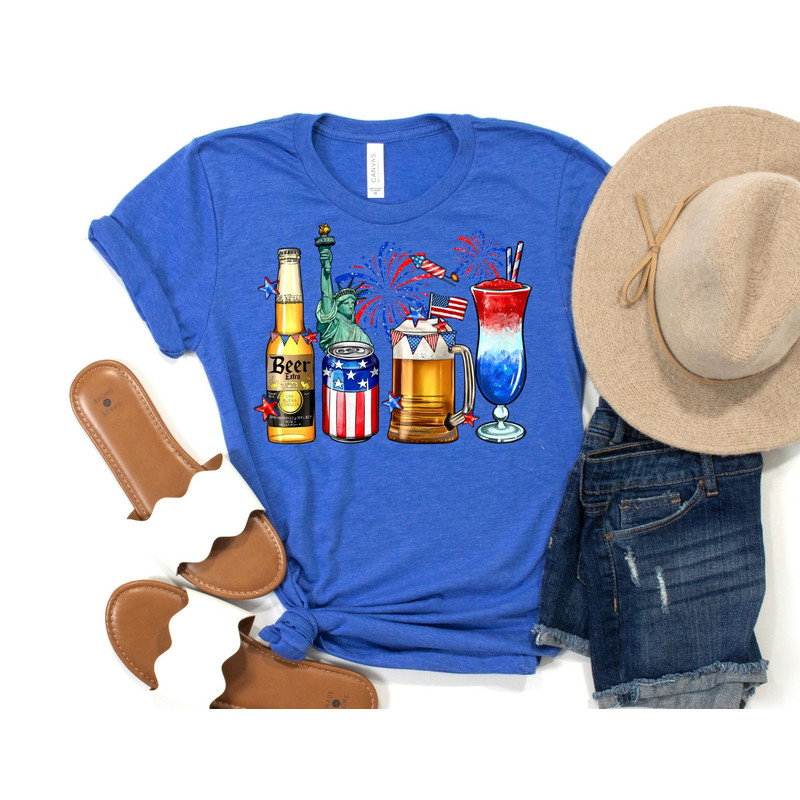 4th of July Drinks Shirt, Drinking Fourth of July Shirts, Funny July 4th Shirt, Independence Day Shirt, America Shirts.jpg