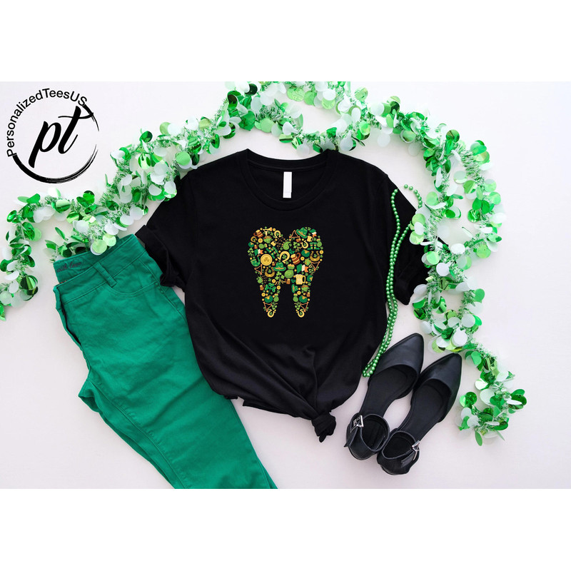 Dentist St Patricks Day Shirt,Irish Tooth Gift For Dentist, St Patrick Dental Shirt, Lucky Dental Assistant,Lucky Dentist Shirt,Dental Shirt.jpg