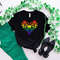 LGBTQ St Patrick's Day Shirt, Rainbow Four Leaf Clover Tshirt, Happy St Patrick's Day Shirt, Shamrock Tee, Rainbow Pride Gift, Lesbian Shirt.jpg