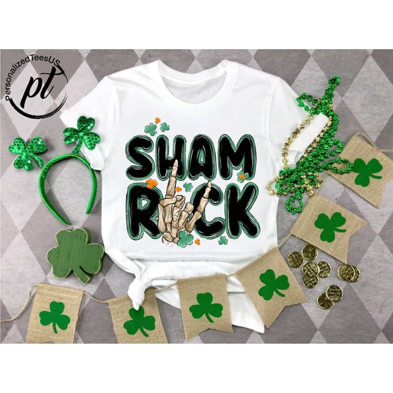 Retro Shamrock St. Patrick's Day Shirt,Saint Patrick's Day Tee, Lucky Charm Tshirt, Shamrock Shirt, Irish Green Tee, St Patricks Day Gift.jpg