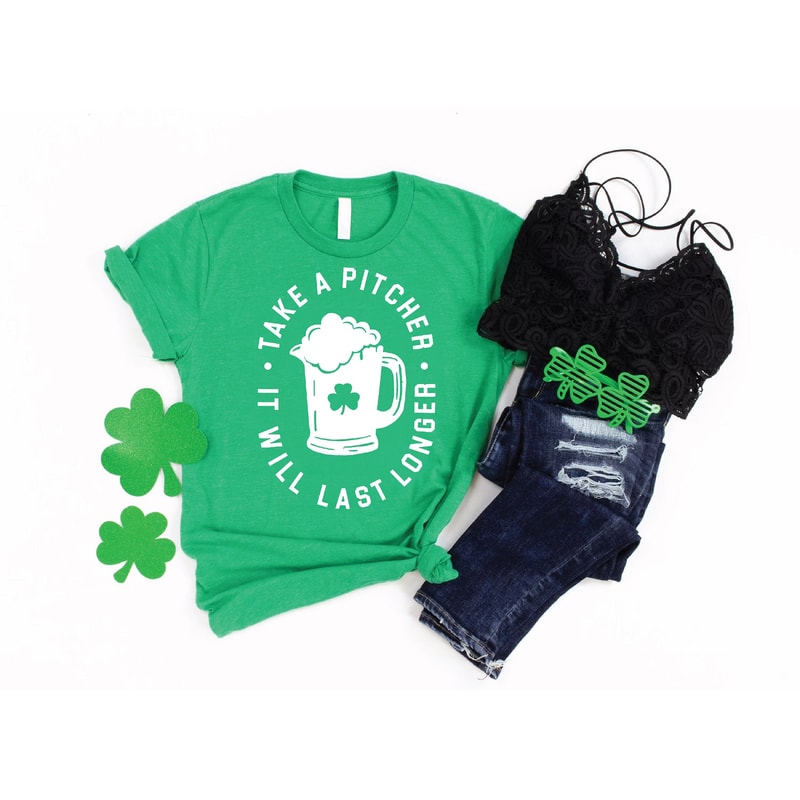 St. Patrick's Day Shirt, Funny Drinking Shirt, Funny St Paddys Day Shirt, Here for the Green Beer, Irish You Were Beer, Funny Drinking Shirt 1.jpg