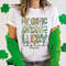 Sonographer Shirts, St. Patrick's Day Sono Tech Shirts, Ultrasound St. Patrick's Shamrock, TShirt for Women Sonography, Cardiac Neuro team.jpg