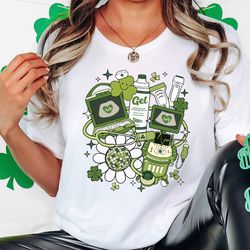 st patrick day sonographer shirt, ultrasound tech shirt, sonographer gifts, cardiac neuro team, patrick ultrasound gift,