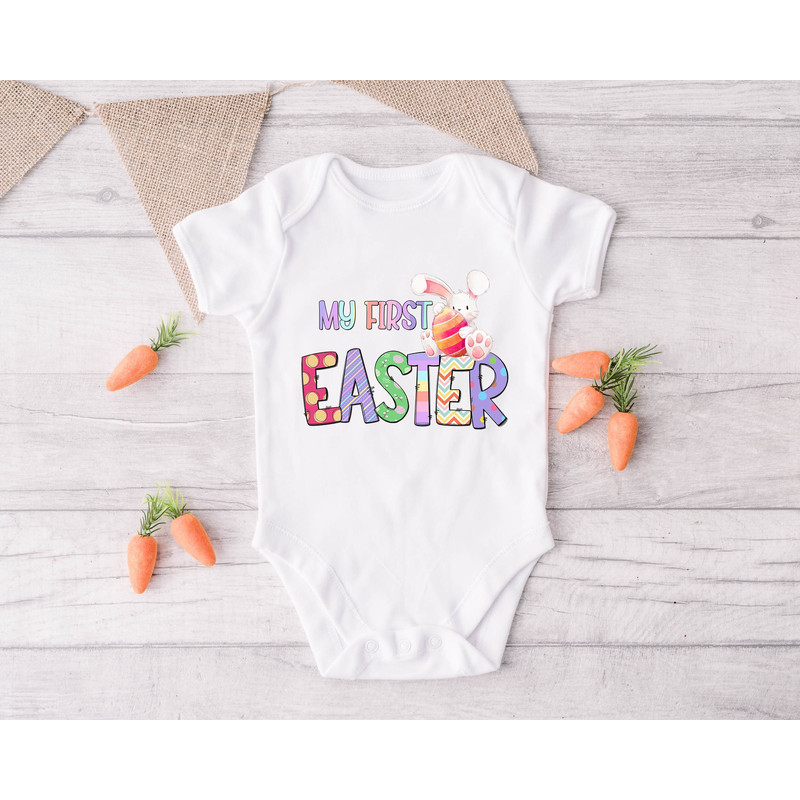 My 1st Easter Shirt, Easter Bunny Shirt, Bunny Shirt, Easter Kids Shirt, 1st Easter Shirt, Easter Baby Onesie, Cute Easter Shirt, Cute Shirt 1.jpg