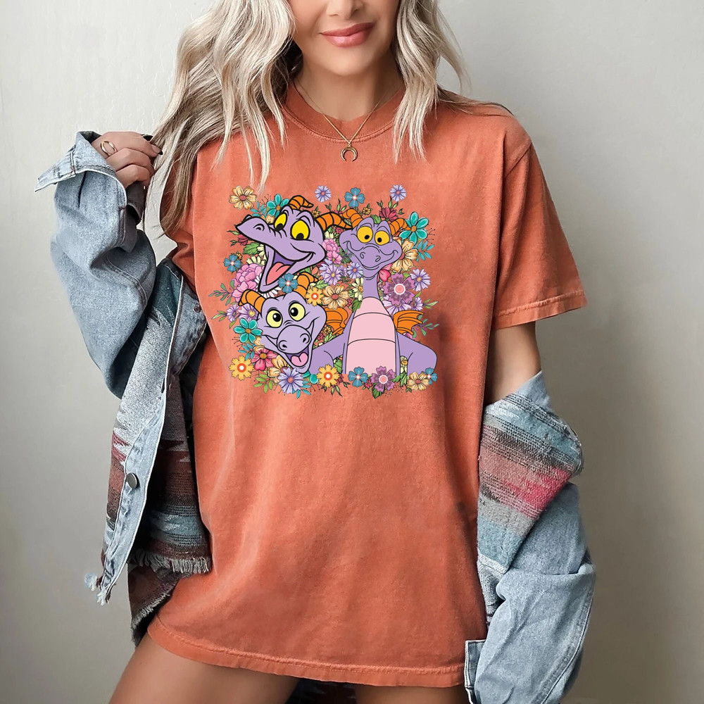 Comfort Colors® Figment Flower Shirt, Figment Shirt, Purple Dragon Shirt, Flower And Garden Festival Shirt, Disney Vacay Shirt, Figment Tee.jpg