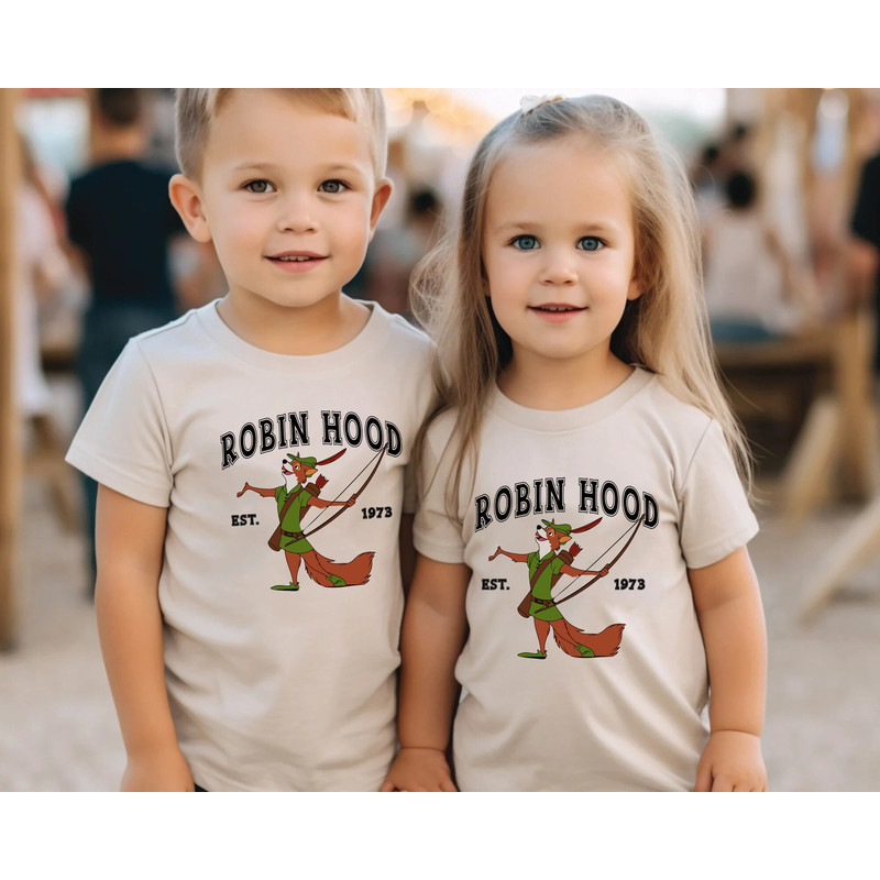 Disney Robin Hood Characters Since 1973 Shirt, Magic Kingdom Trip Shirt, Family Birthday Gift, Disney Family Shirts, Retro Disney Robin Hood.jpg