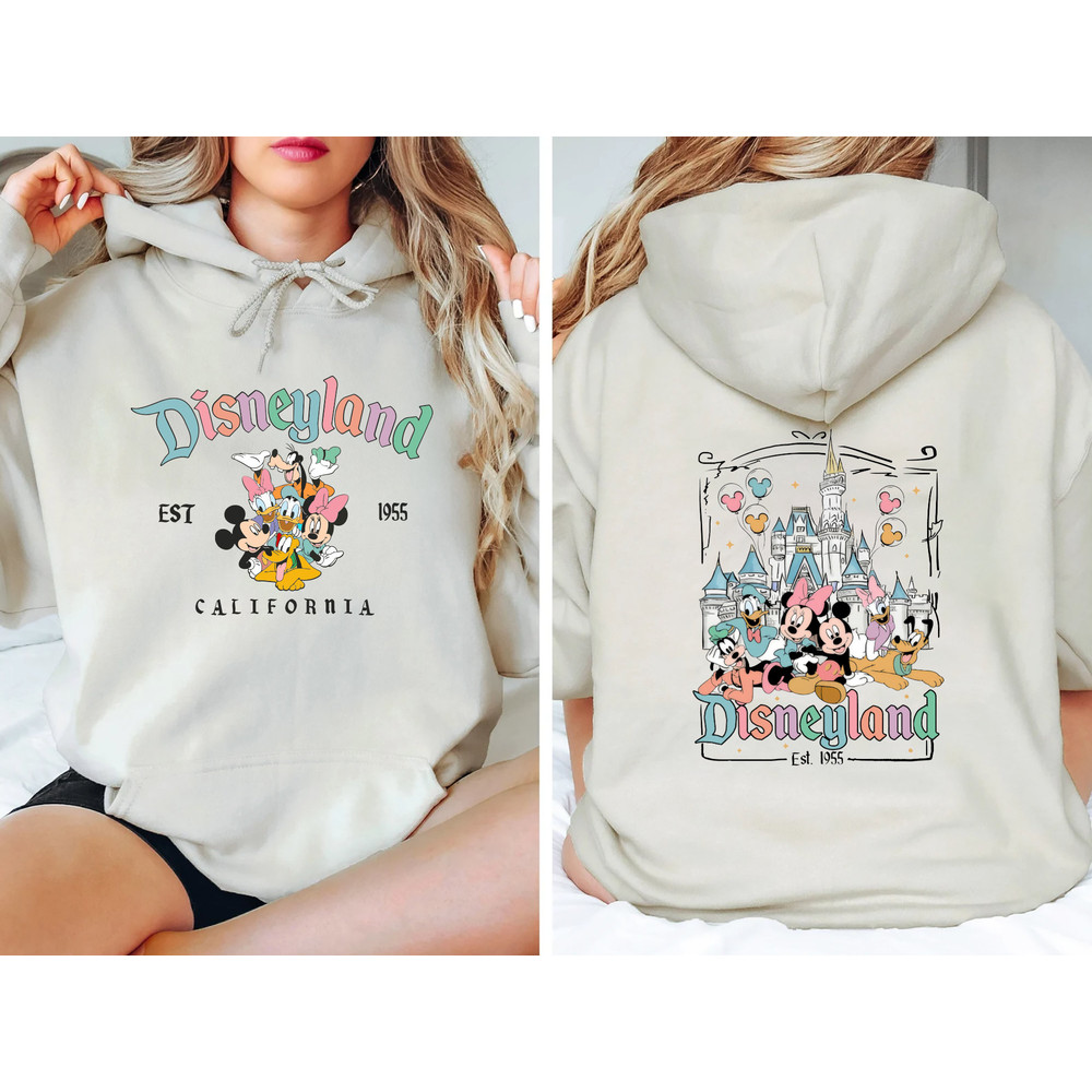 Disneyland California Hoodie, Disneyland Est. 1955 Shirt, Disneyworld Shirt, Disney Shirt, Mickey And Friends Sweatshirt.jpg
