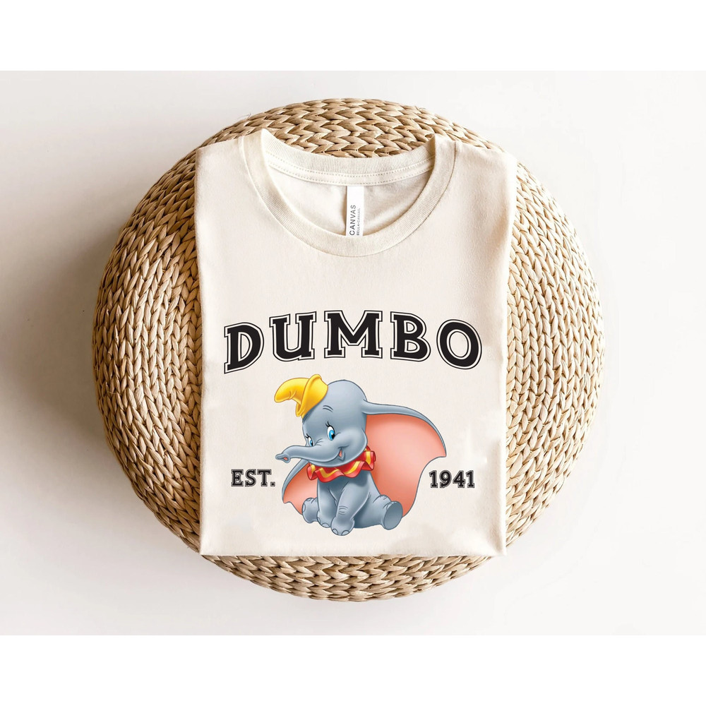 Dumbo Shirt, Family Disney Shirt, Disney Trip Shirt, Vintage Dumbo Disney Shirt, Dumbo Shirt, Gift Shirt.jpg