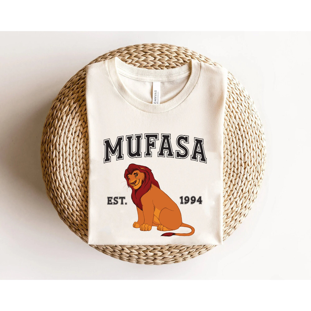 Retro Disney Lion King Mufasa Shirt, WDW Magic Kingdom Holiday Trip Unisex T-shirt Family Birthday Gift Adult Kid Toddler Tee.jpg