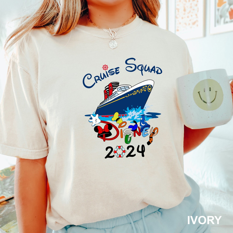 Disney Cruise Squad 2024 Shirt, Comfort Colors Disney Shirt, Family Cruise Shirt, Disney Family Vacation Shirt, Disney Trip Shirts, 151216.jpg