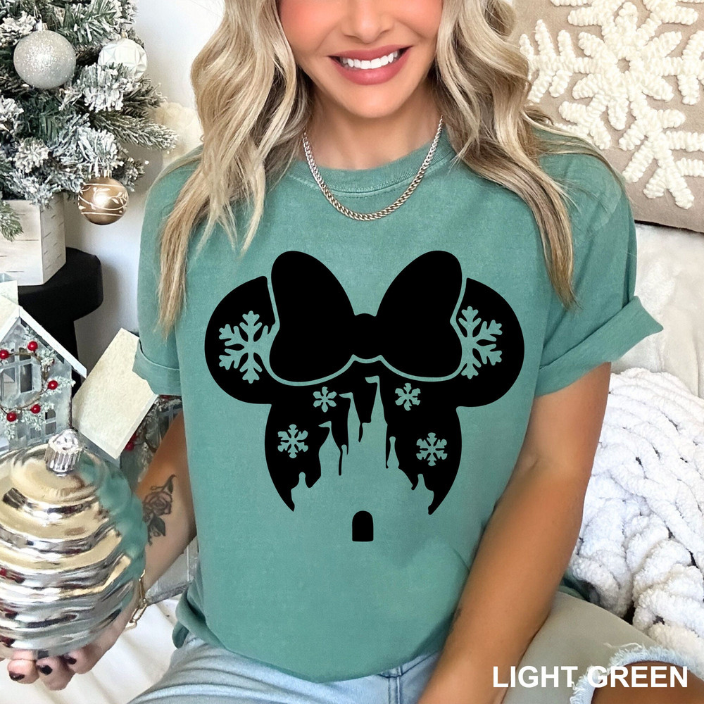 Disney Castle Minnie Shirt, Comfort Colors Unisex Shirt, Minnie Mouse Shirt, Disney Vacation Shirt, Disney Family Shirt, 150339.jpg