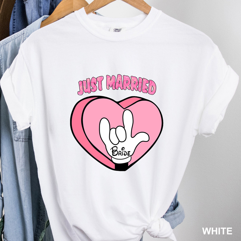 Disney Just Married Bride Valentine's Day Shirt, Valentine Shirt, Disney Valentine Shirt, 150665.jpg