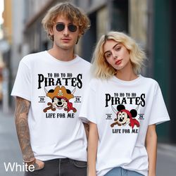 disney pirates life for me shirt, comfort colors disney shirt, disney family shirt, pirate mickey and minnie shirt, disn