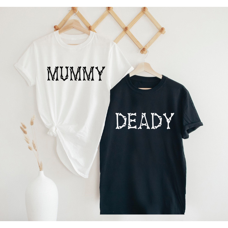 Halloween Couple shirt, Mom and Dad Halloween shirts, Halloween Family Matching Shirts, Mummy shirt, Birthday Ghoul Halloween Birthday Shirt.jpg