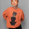 Halloween Sweatshirt, Cat Sweatshirt, Vintage Halloween, Halloween Sweater, Halloween Cat Shirt, Cat Lover Shirt, Black Cat Shirt, Black Cat 1.jpg