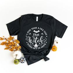i just took a dna test, i'm 100 that witch, sanderson sister t-shirt, halloween tee, witchy tshirt, october 31 tee , par