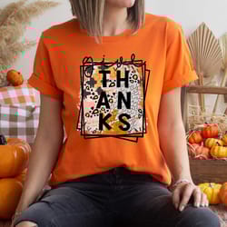 leopard thanks tshirt, abstract design thanksgiving shirt, thanksgiving day shirt, give thanks tee, thanksgiving day gif