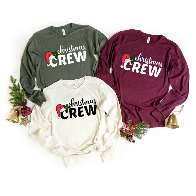 Christmas Crew Shirt, Christmas Family Sweatshirt, Christmas Cousin Crew, Christmas Holiday Shirt, Christmas Party Crew, Christmas Crew Tee.jpg