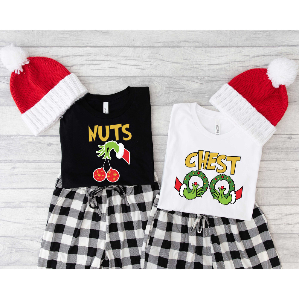 Christmas Sweatshirt, Christmas Funny Couple Shirt, Couple Matching Shirt, Matching Sweatshirt For Christmas, Christmas Gift For Duo.jpg