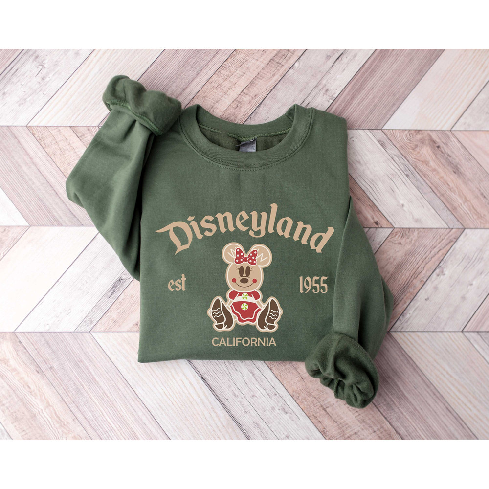 Christmas Sweatshirt, Disneyland Est 1955 Shirt, Christmas Disneyland Trip Shirt, Christmas Disneyland Cruise, Mickey And Minnie Sweatshirt.jpg