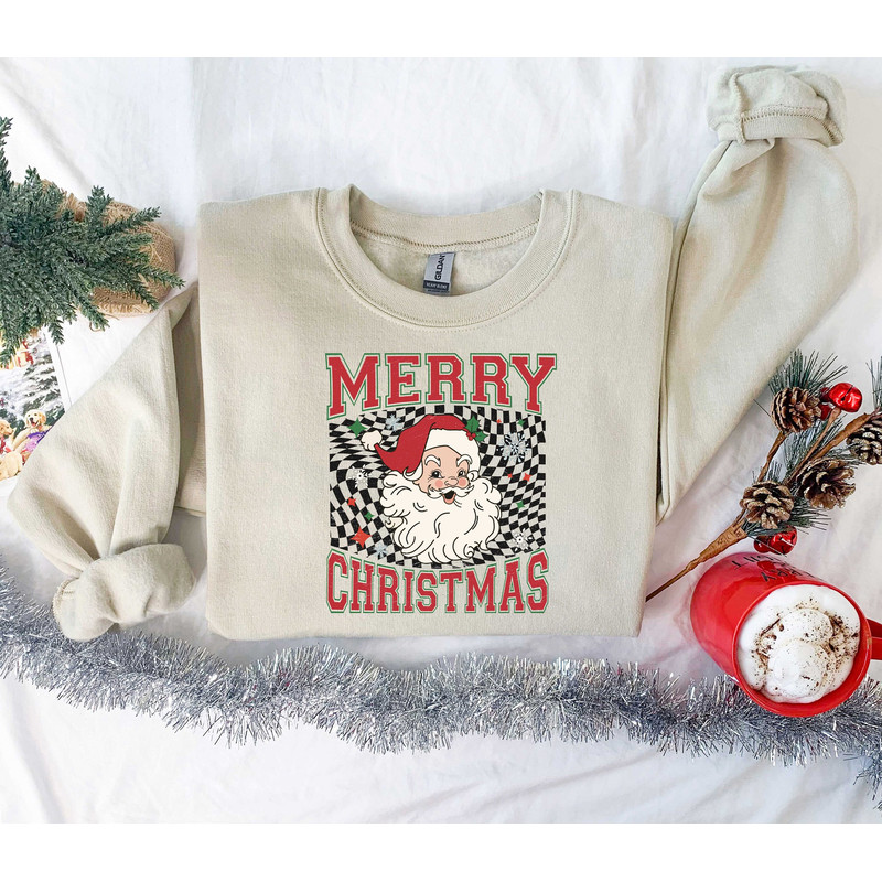 Merry Christmas, Cute Santa Shirt, Christmas Shirt, Christmas Gift, Christmas Santa Sweatshirt, Christmas Shirt For Women, Christmas Tee.jpg